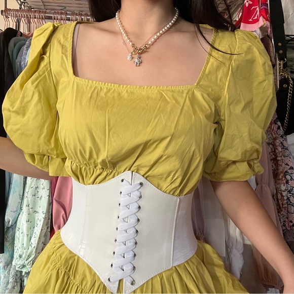 Lime green dress - Picture 5 of 6